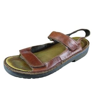 Naot Women's  Sport‎ Sandals Brown Leather Sz 40 Medium (B, M)  Used 2025